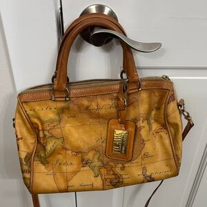 Alviero Martini medium Boston bag made in Italy
